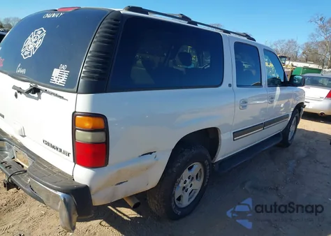 2004 Chevrolet Suburban 1500 Lt from USA, damaged, VIN 3GNEC16Z24G205028